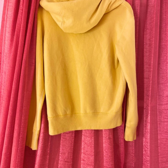 Vintage American Eagle Yellow Athleisure Women Pullover Hoodie Sweatshirt Jacket - Picture 4 of 4